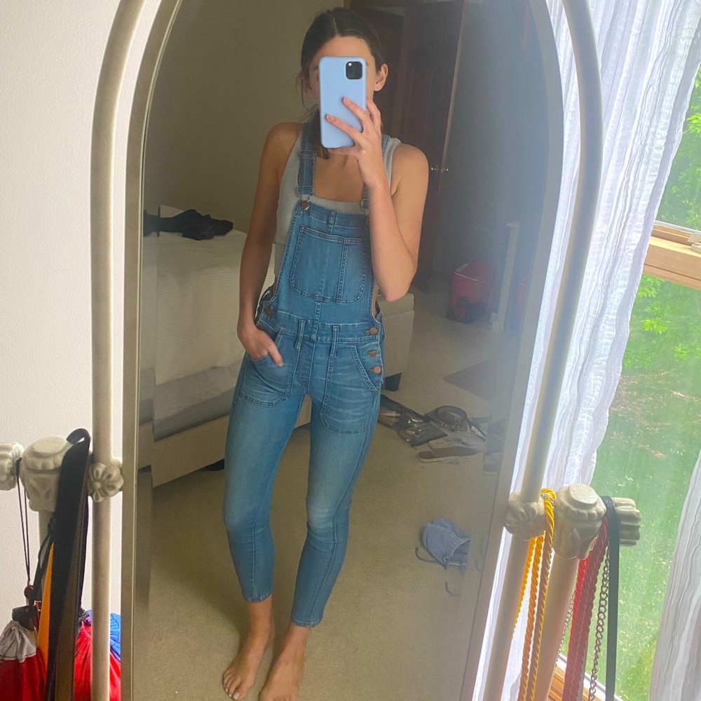 Madewell denim overalls